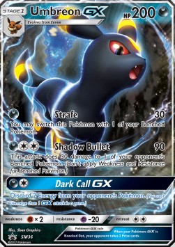 Umbreon GX - SM Black Star Promos (Promo) [SM-36]