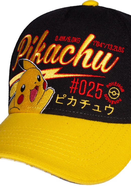 Pokemon Kasket Adjustable Cap Pikachu Toj