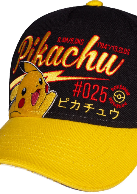 Pokémon Kasket: Adjustable Cap - Pikachu