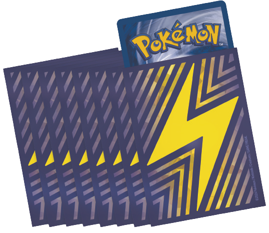 Pokémon TCG: Surging Sparks - Lightning Sleeves (65 stk.)