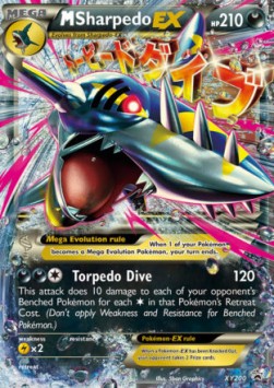 M Sharpedo EX⁣ - XY Black Star Promos⁣ (Promo)⁣ [200]