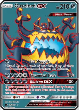 Guzzlord GX - Crimson Invasion (Ultra Rare) [CIN-105]