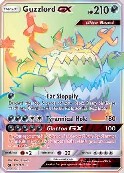 Guzzlord GX - Crimson Invasion (Secret Rare) [CIN-116]