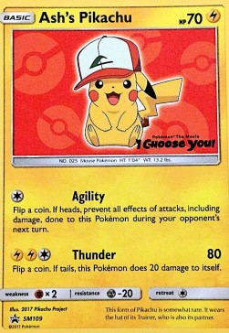Ash's Pikachu - SM Black Star Promos (Promo) [SM-109]