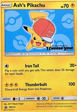 Ash's Pikachu - SM Black Star Promos (Promo) [SM-114]