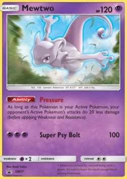 Mewtwo - SM Black Star Promos (Promo) [SM-77]