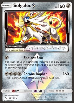 Solgaleo ◇ - Ultra Prism (Holo Rare) [UPR-89]
