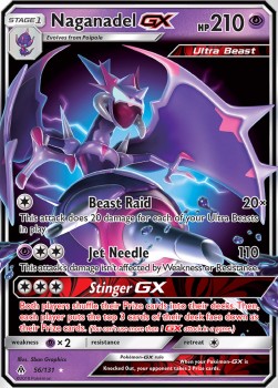 Naganadel GX⁣ - Forbidden Light⁣ (Ultra Rare)⁣ [56]