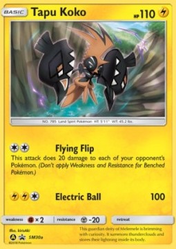 Tapu Koko - SM Black Star Promos (Promo) [SM-SM30a]