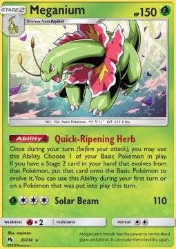 Meganium - Lost Thunder (Holo Rare) [LOT-8]