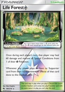 Life Forest ◇ - Lost Thunder (Holo Rare) [LOT-180]