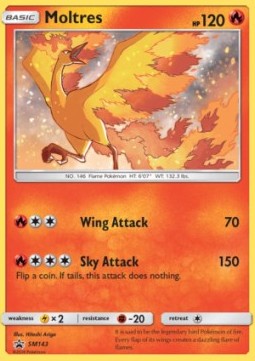 Moltres - SM Black Star Promos (Promo) [SM-143]