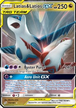 Latias & Latios GX⁣ - Team Up⁣ (Ultra Rare)⁣ [113]