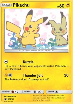 Pikachu - SM Black Star Promos (Promo) [SM-162]