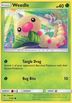 Weedle⁣ - Team Up⁣ (Common)⁣ [2]