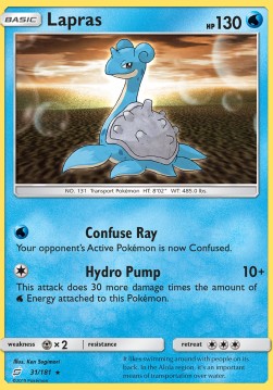 Lapras⁣ - Team Up⁣ (Rare)⁣ [31]