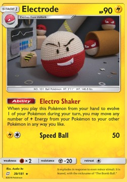 Electrode⁣ - Team Up⁣ (Holo Rare)⁣ [39]