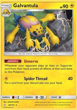 Galvantula⁣ - Team Up⁣ (Rare)⁣ [48]