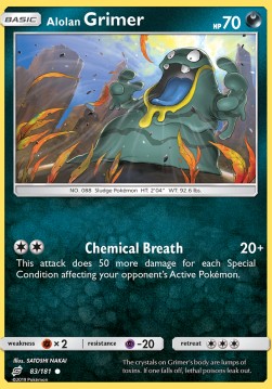Alolan Grimer⁣ - Team Up⁣ (Common)⁣ [83]
