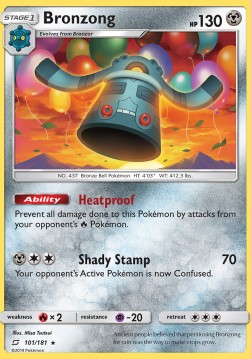 Bronzong⁣ - Team Up⁣ (Rare)⁣ [101]