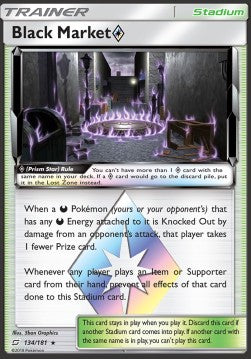 Black Market ◇⁣ - Team Up⁣ (Holo Rare)⁣ [134]