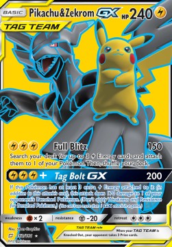 Pikachu & Zekrom GX⁣ - Team Up⁣ (Ultra Rare)⁣ [162]