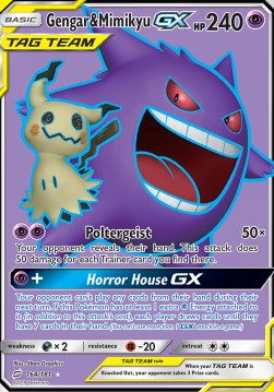 Gengar & Mimikyu GX⁣ - Team Up⁣ (Ultra Rare)⁣ [164]