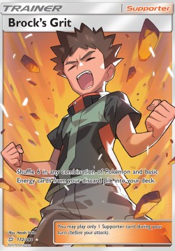 Brock's Grit⁣ - Team Up⁣ (Ultra Rare)⁣ [172]
