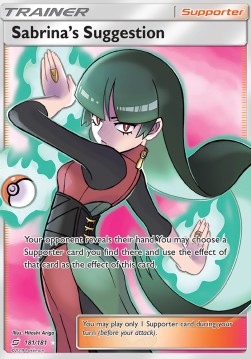 Sabrina's Suggestion⁣ - Team Up⁣ (Ultra Rare)⁣ [181]
