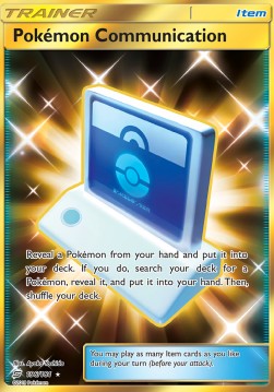 Pokémon Communication⁣ - Team Up⁣ (Secret Rare)⁣ [196]