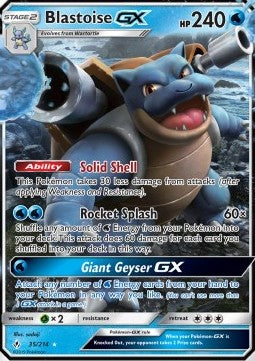 Blastoise GX - Unbroken Bonds (Ultra Rare) [UNB-35]