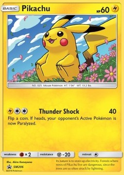 Pikachu - SM Black Star Promos (Promo) [SM-206]
