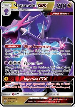 Naganadel GX⁣ - Unified Minds⁣ (Ultra Rare)⁣ [160]