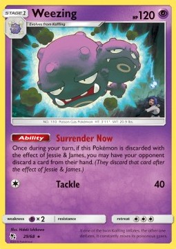 Weezing⁣ - Hidden Fates⁣ (Rare)⁣ [29]