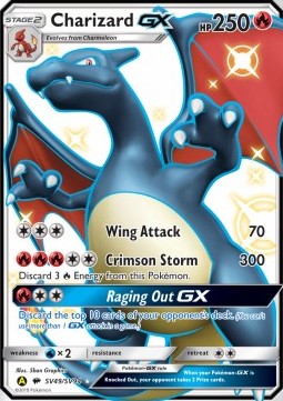 Charizard GX⁣ - Hidden Fates⁣ (Secret Rare)⁣ [SV49]