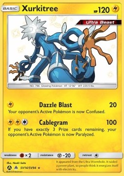 Xurkitree⁣ - Hidden Fates⁣ (Secret Rare)⁣ [SV14]