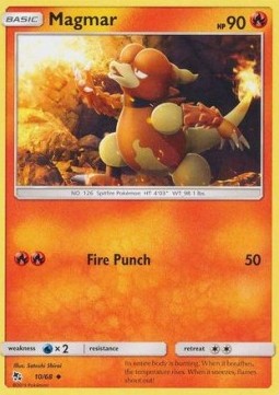 Magmar⁣ - Hidden Fates⁣ (Uncommon)⁣ [10]