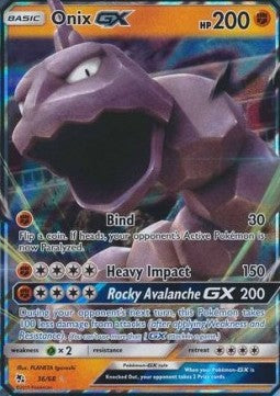 Onix GX⁣ - Hidden Fates⁣ (Ultra Rare)⁣ [36]