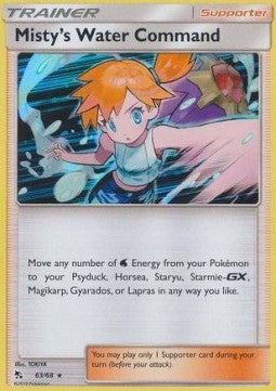 Misty's Water Command⁣ - Hidden Fates⁣ (Holo Rare)⁣ [63]