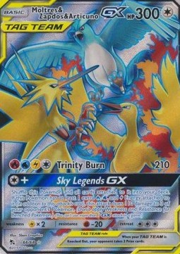 Moltres & Zapdos & Articuno GX⁣ - Hidden Fates⁣ (Ultra Rare)⁣ [66]