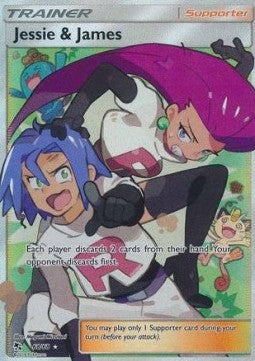 Jessie & James⁣ - Hidden Fates⁣ (Ultra Rare)⁣ [68]