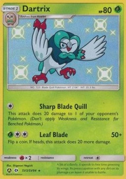 Dartrix⁣ - Hidden Fates⁣ (Holo Rare)⁣ [SV3]