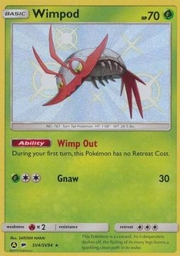 Wimpod⁣ - Hidden Fates⁣ (Holo Rare)⁣ [SV4]