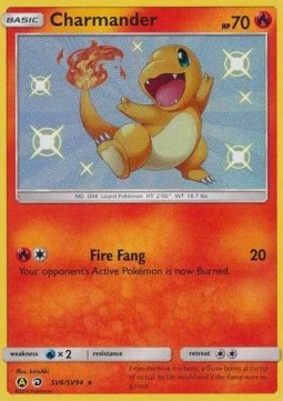Charmander⁣ - Hidden Fates⁣ (Holo Rare)⁣ [SV6]