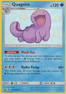 Quagsire⁣ - Hidden Fates⁣ (Secret Rare)⁣ [SV10]