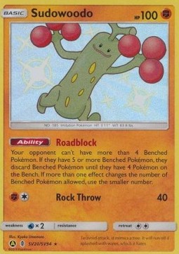 Sudowoodo⁣ - Hidden Fates⁣ (Holo Rare)⁣ [SV20]