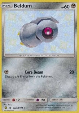 Beldum⁣ - Hidden Fates⁣ (Holo Rare)⁣ [SV30]