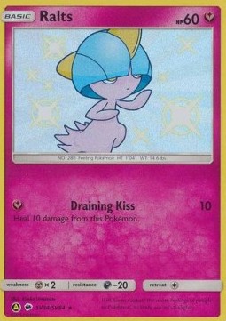 Ralts⁣ - Hidden Fates⁣ (Holo Rare)⁣ [SV34]