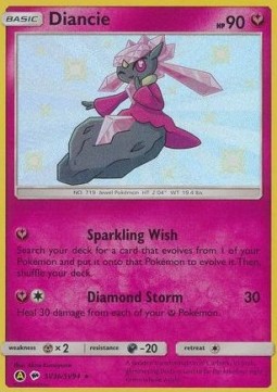 Diancie⁣ - Hidden Fates⁣ (Secret Rare)⁣ [SV36]