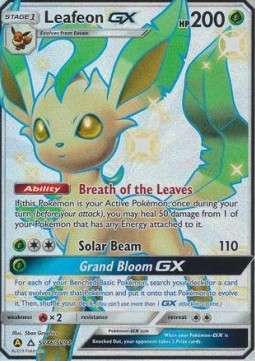 Leafeon GX⁣ - Hidden Fates⁣ (Secret Rare)⁣ [SV46]